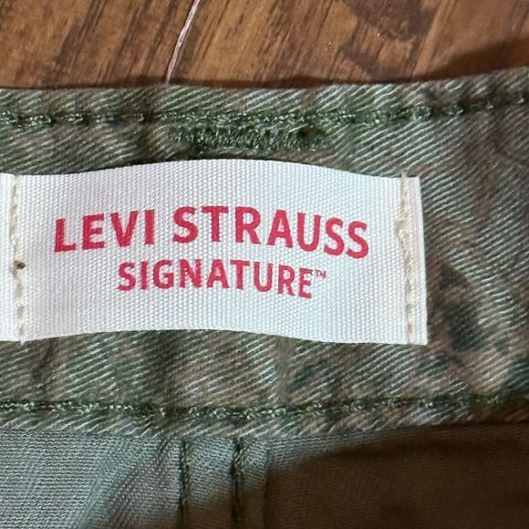 Levi Strauss Signature Men’s Shorts Camouflage Size 42 Cargo Shorts New - Picture 3 of 8